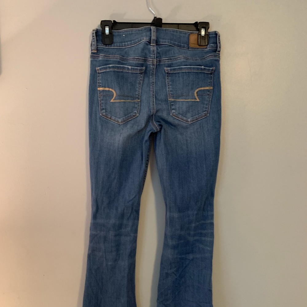 High rise artist flare Jean